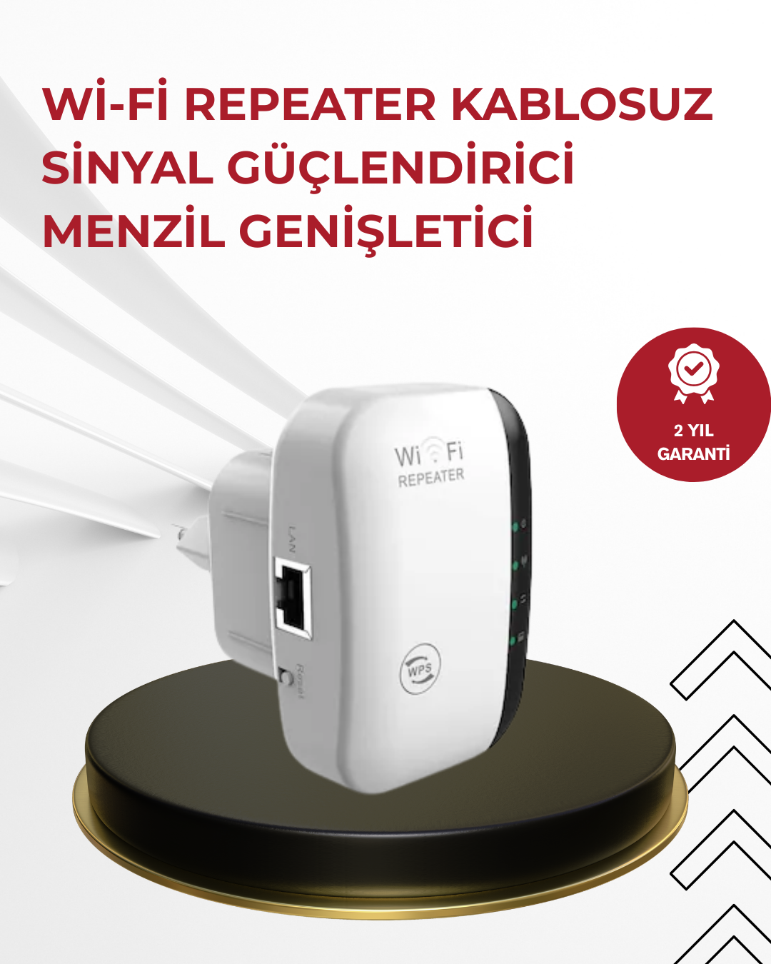 Wireless-N 300 Mbps WiFi Booster – Modem Router AP Sinyal Amplifikatör - Lisinya