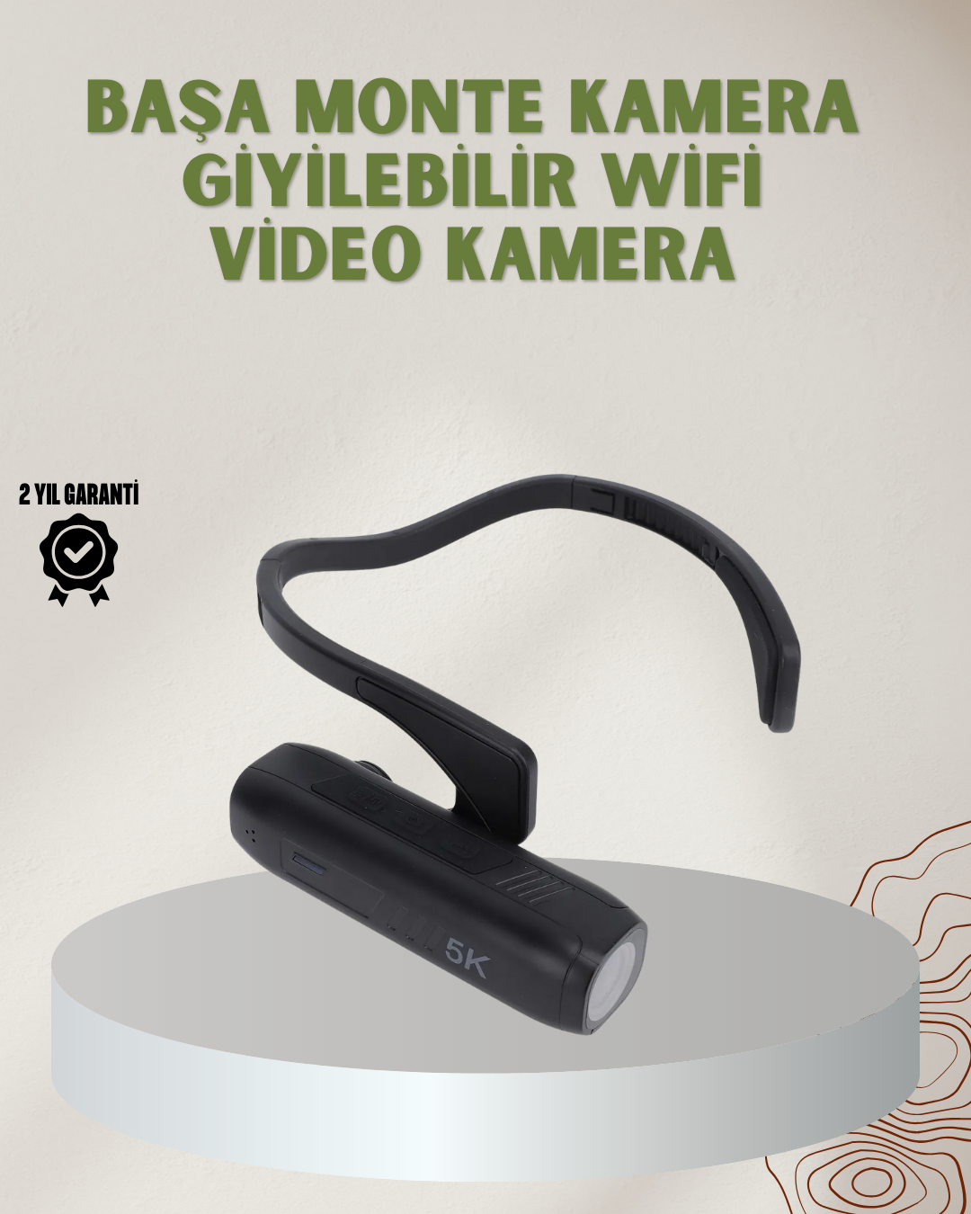 Eller Serbest Kullanım için Spor ve Vlog Kamerası - Lisinya