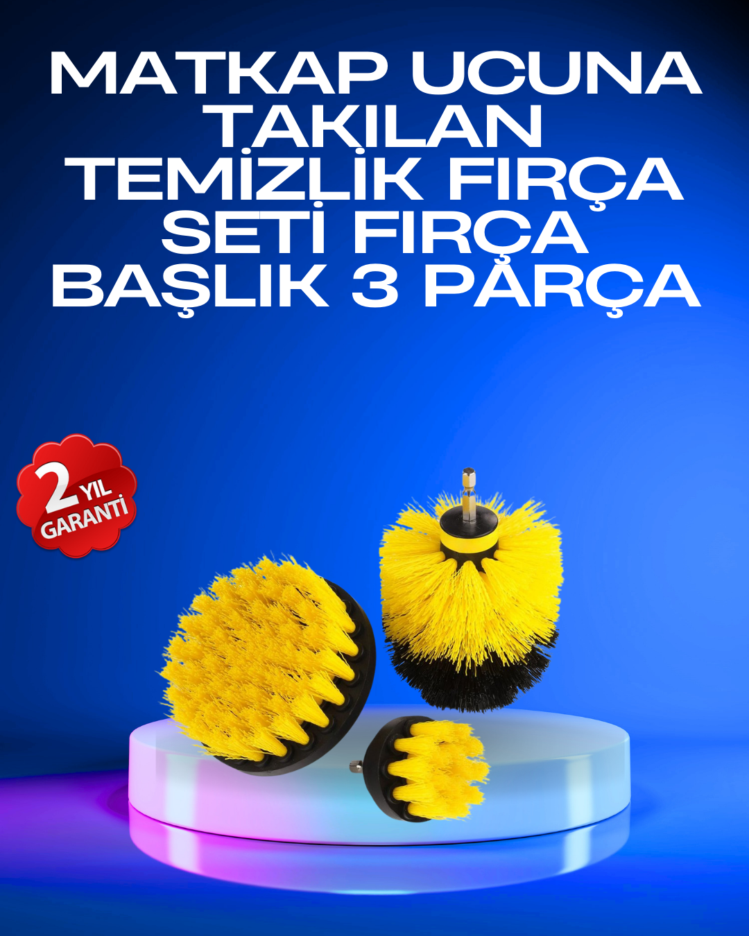 Profesyonel Matkap Ucu Temizlik Fırçası 3’lü Set - Lisinya