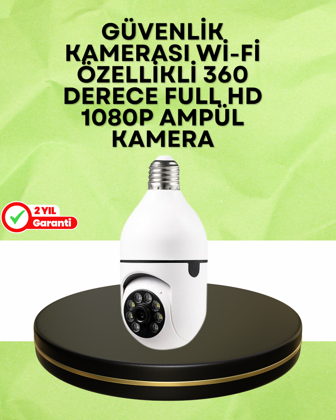 Hareket Algılama Özellikli IP Kamera – Gece ve Gündüz Takip İçin Uygun - Lisinya