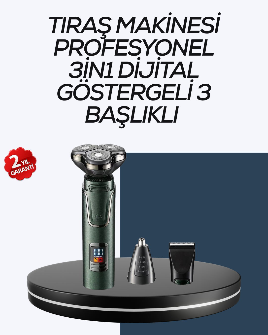 Kuru Kullanıma Uygun Erkek Tıraş Makinesi - Lisinya