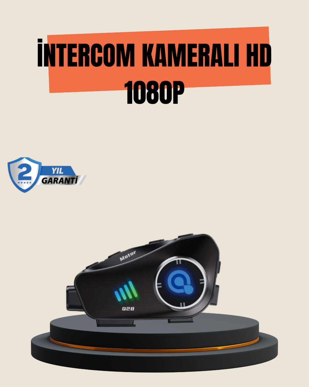 Q28 Motosiklet Kask Bluetooth Kulaklık  Full HD 1080P Kamera - Lisinya