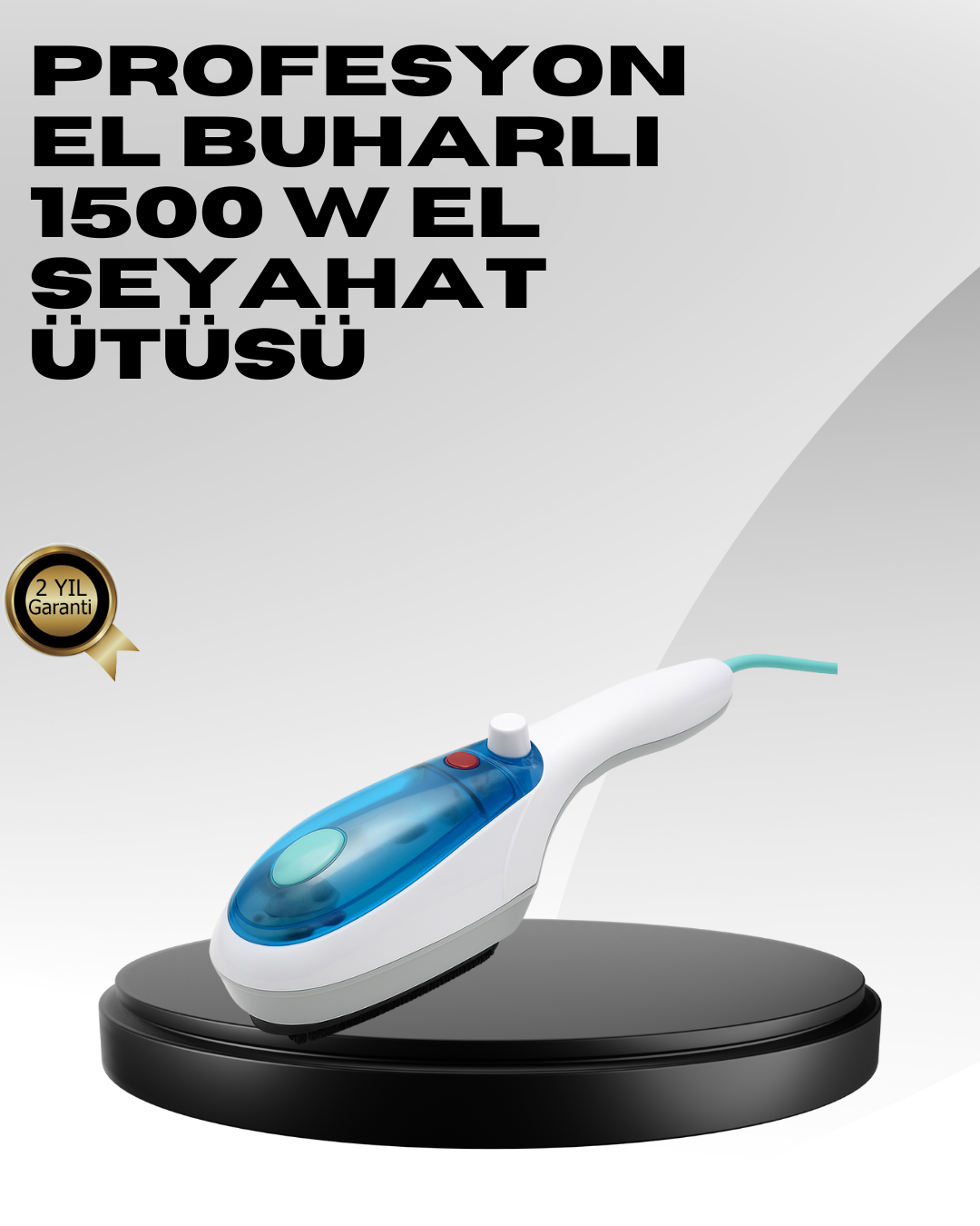 Pratik Buharlı Ütü Askıda Kullanım Kolaylığı - Lisinya