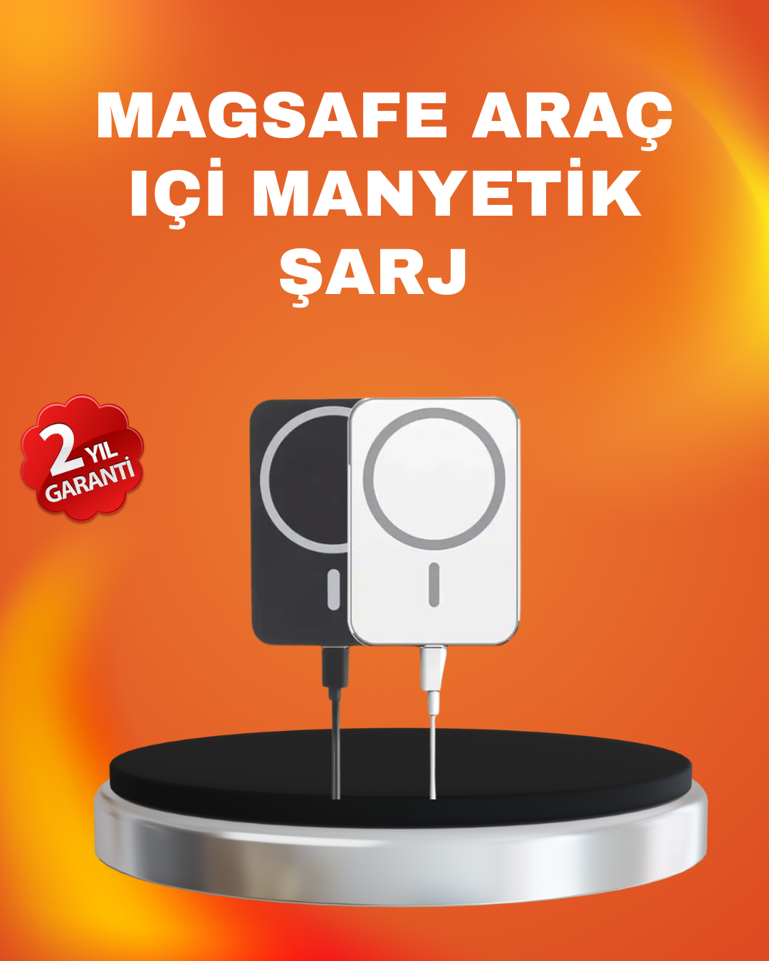 Akıllı Koruma Sistemli MagSafe Araç Tutucu iPhone 12/13/14 Uyumlu - Lisinya