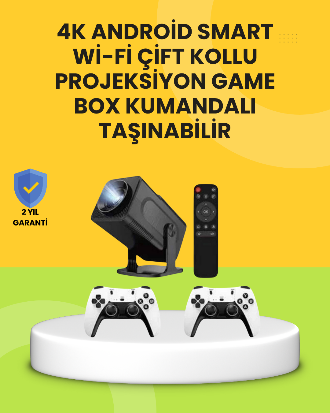 HCS350pro Android 11 İşletim Sistemli Mini Projektör - Lisinya HCS350pro Android 11 İşletim Sistemli Mini Projektör - Lisinya