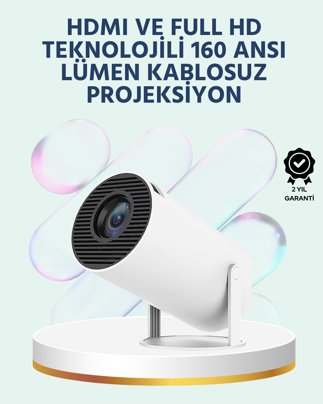 160 ANSI Lümen Parlaklığa Sahip Geniş Ekran Projeksiyon - Lisinya 160 ANSI Lümen Parlaklığa Sahip Geniş Ekran Projeksiyon - Lisinya