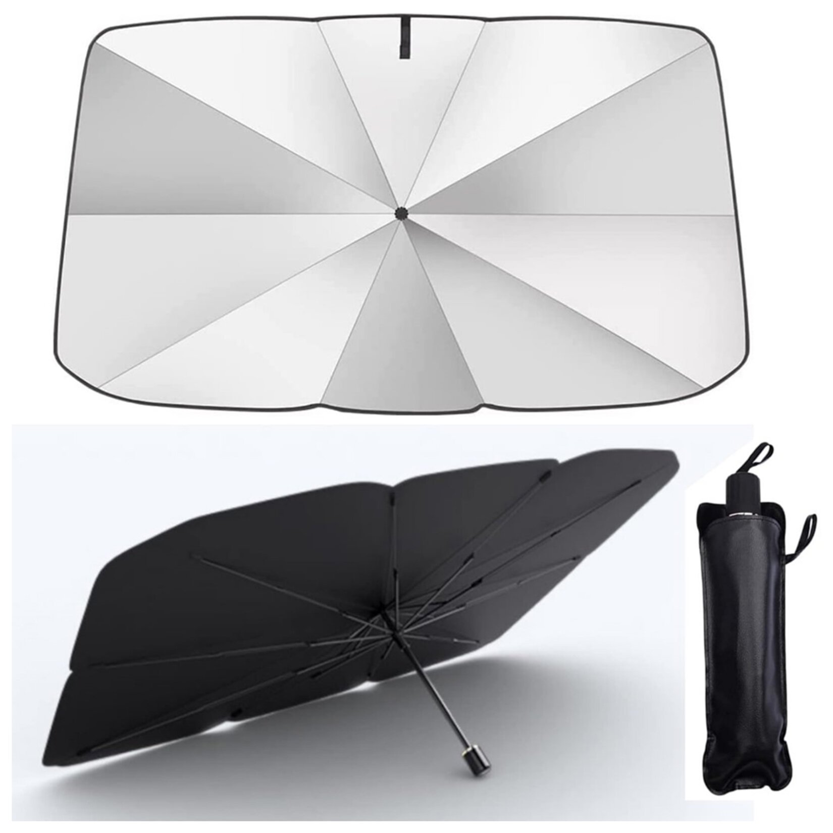 Mercedes E200, BMW 3 Serisi, Volvo S60, Skoda Superb, Renault Megane Uyumlu Oto Şemsiye - Lisinya