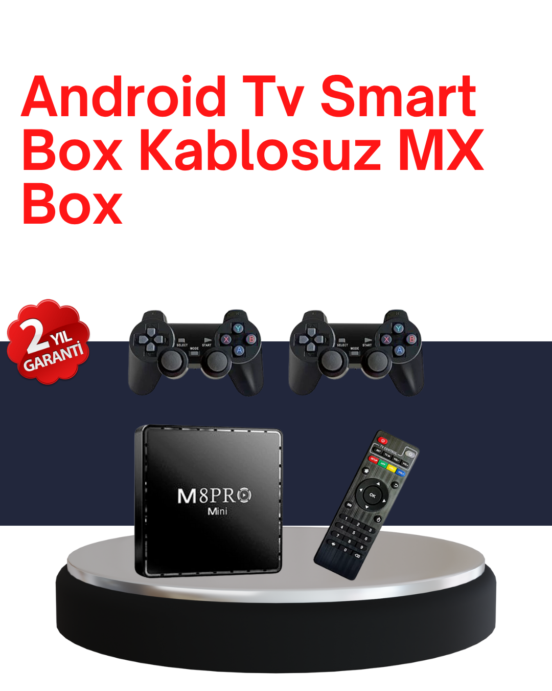 Retro Oyun Konsollu Akıllı Android TV Kutusu - Lisinya Retro Oyun Konsollu Akıllı Android TV Kutusu - Lisinya