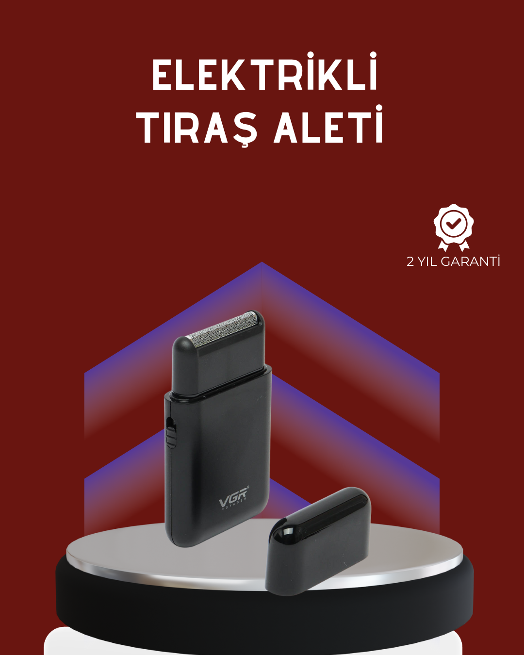 USB Şarjlı Erkek Tıraş Makinesi | Cilt Dostu ve Kompakt Tasarım - Lisinya