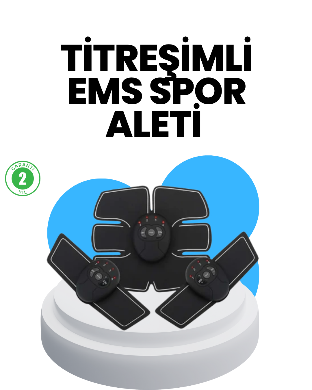 Evde Spor İçin Orijinal EMS Kas Çalıştırma Aleti 2025 Titreşimli Seri - Lisinya Evde Spor İçin Orijinal EMS Kas Çalıştırma Aleti 2025 Titreşimli Seri - Lisinya