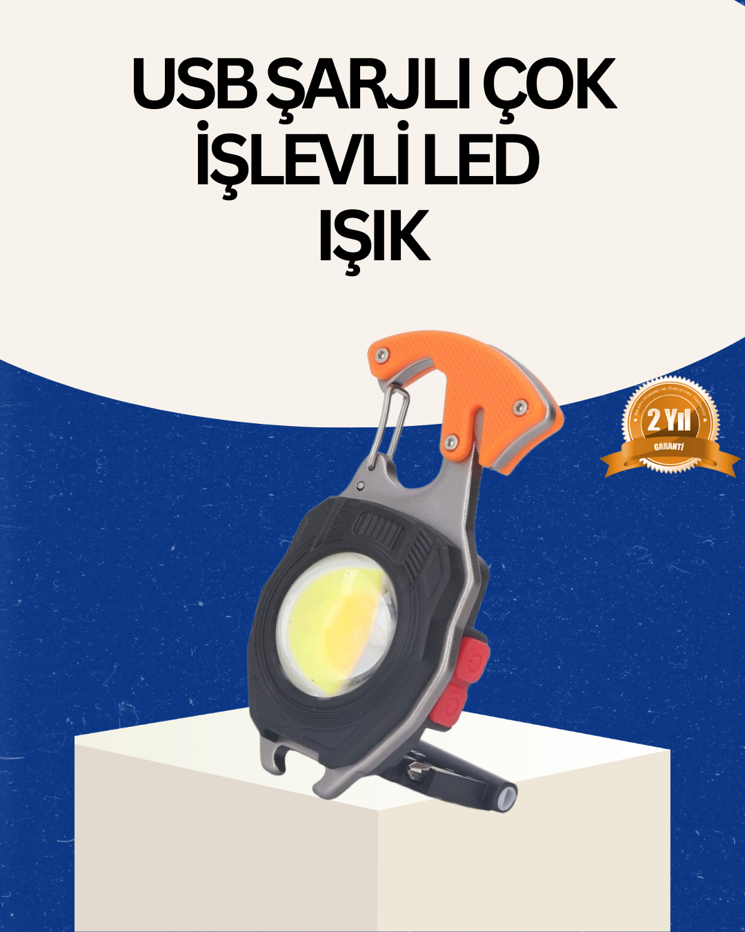 USB Şarjlı Mini LED Anahtarlık Fener - Lisinya USB Şarjlı Mini LED Anahtarlık Fener - Lisinya