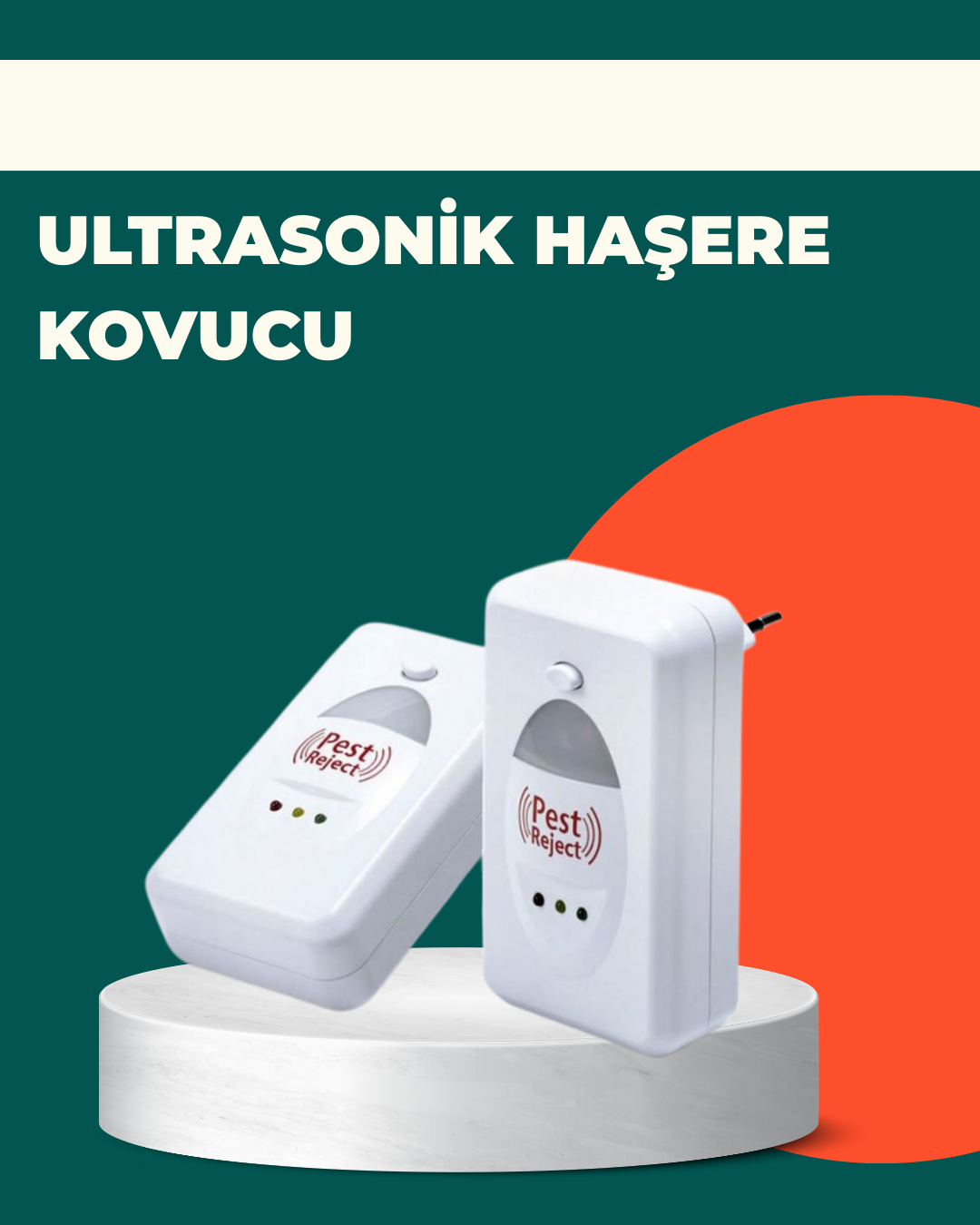 Geniş Alan Kapasiteli Sessiz Enerji Tasarruflu Haşere Kovucu - Lisinya