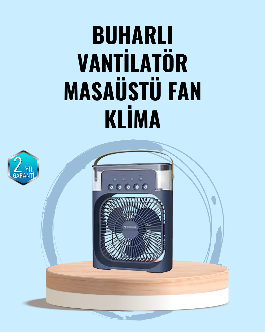 Tüm Gün Kullanıma Uygun Enerji Tasarruflu Fan - Lisinya