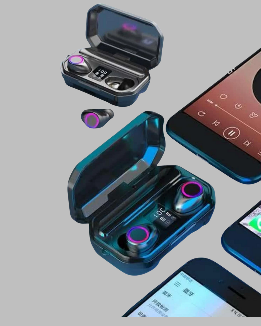 Şarj Kutulu TWS Kulaklık – Otomatik Eşleşme ve Hızlı Şarj - Lisinya