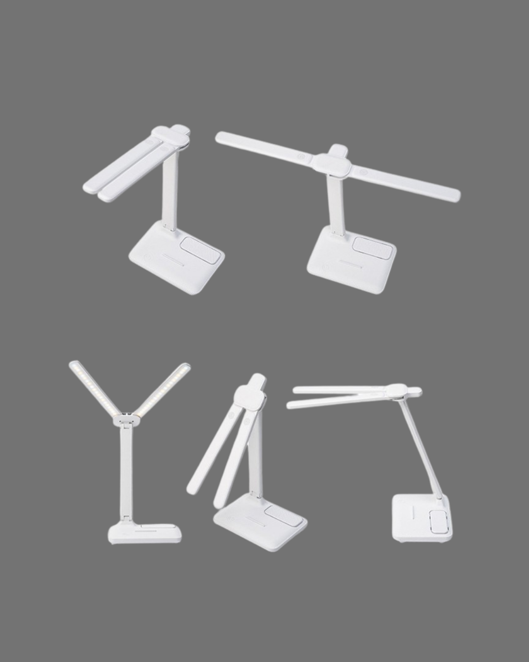 Ayarlanabilir Kısılabilir LED Masa Lambası | Entegre Kalemlik ve Telefon Tutucu Özellikli - Lisinya