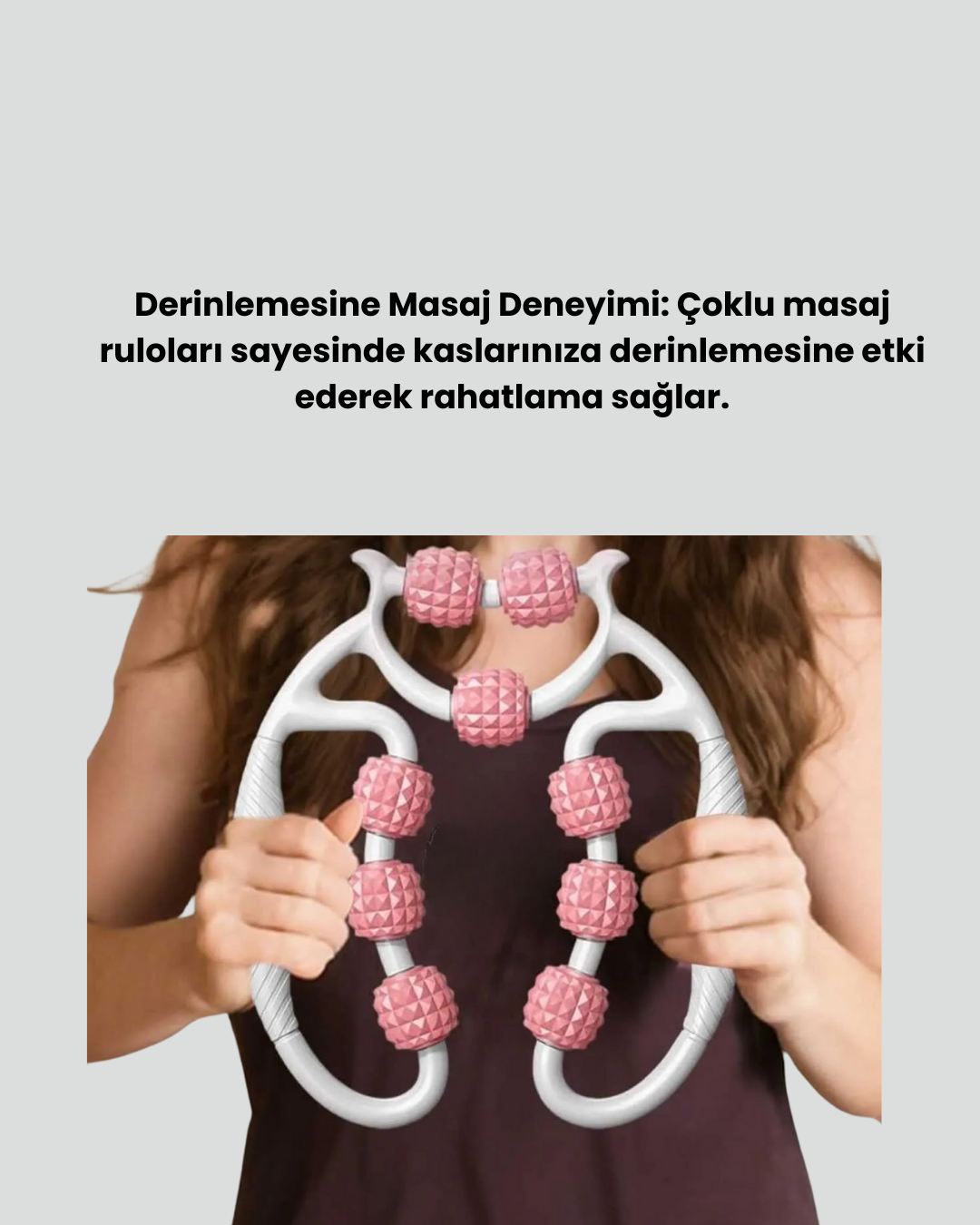 Taşınabilir Kas Masaj Aparatı Spor Sonrası Rahatlatıcı - Lisinya