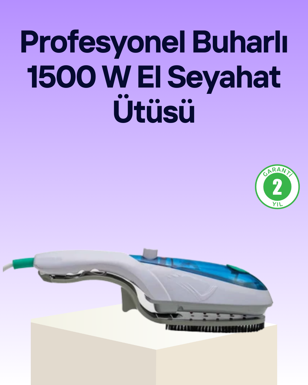 Buharlı Ütü Askıda Kullanım Kolaylığı ile Pratik Çözüm - Lisinya