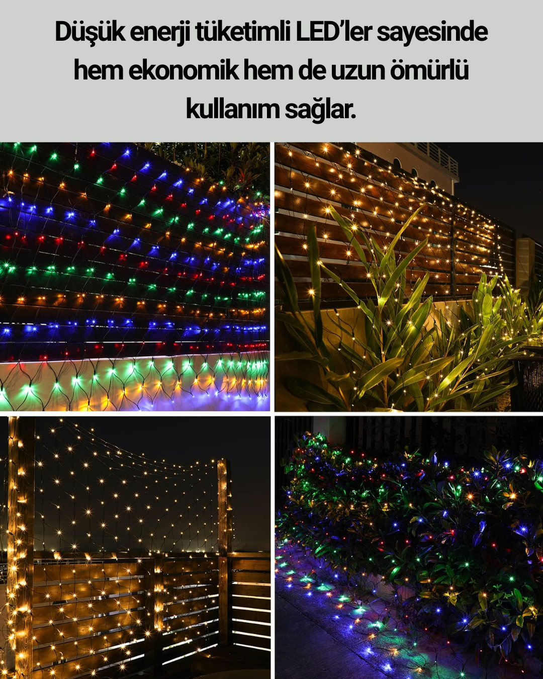 Festivaller ve Özel Günler İçin LED Dekoratif Işık - Lisinya