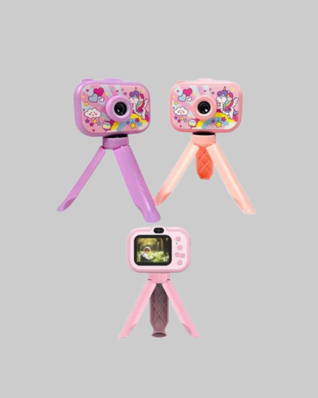 2 inç Ekranlı Çocuk Kamerası – Çizgi Film Efektli ve Müzik Çalar Özellikli - Lisinya 2 inç Ekranlı Çocuk Kamerası – Çizgi Film Efektli ve Müzik Çalar Özellikli - Lisinya