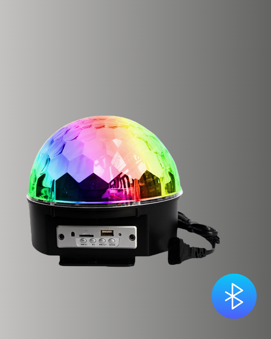 Taşınabilir RGB Disko Topu Bluetooth ve Uzaktan Kumanda Özellikli - Lisinya Taşınabilir RGB Disko Topu Bluetooth ve Uzaktan Kumanda Özellikli - Lisinya