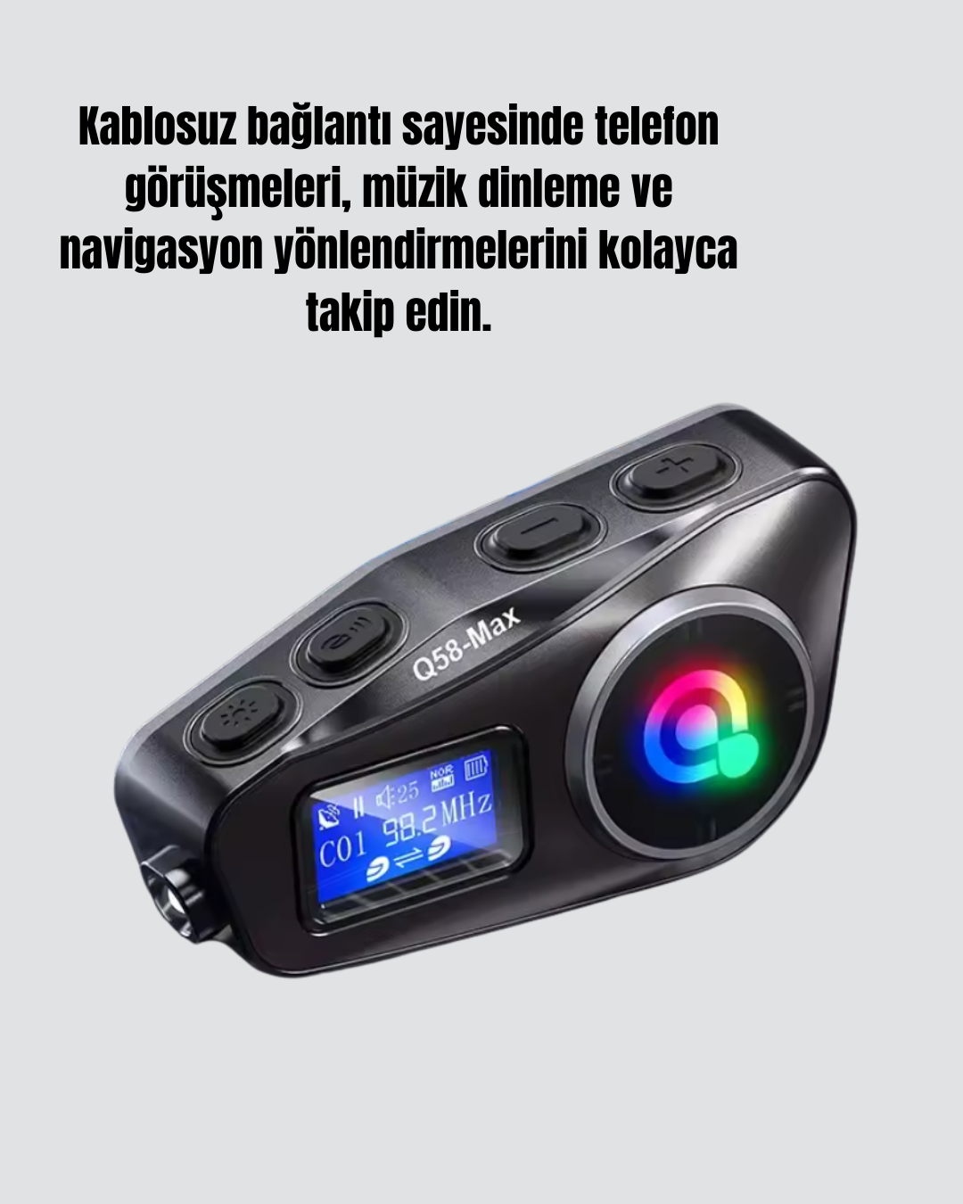 Su Geçirmez Bluetooth 5.3 Kask Kulaklığı 1000mAh Bataryalı - Lisinya