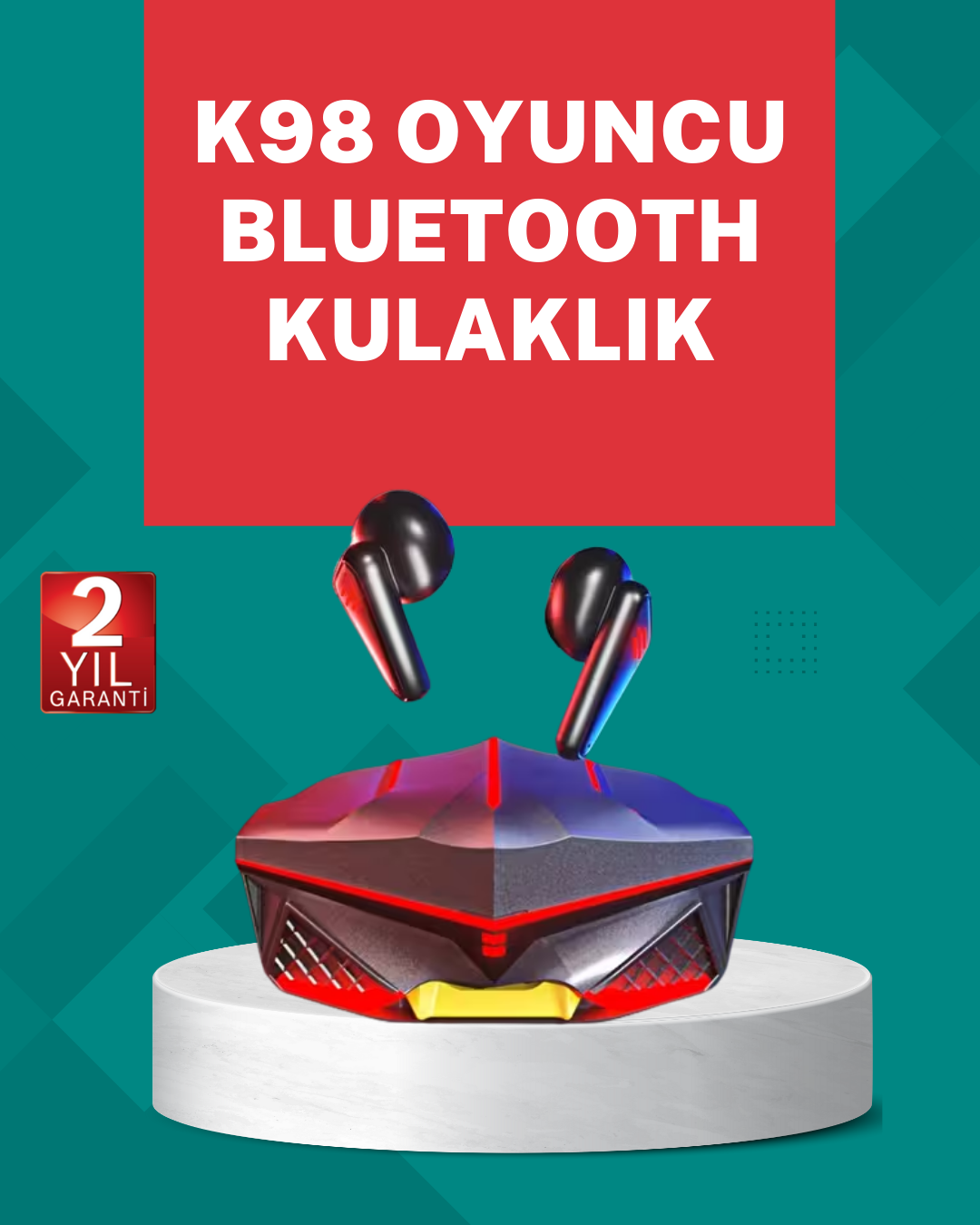 Led Işıklı Kablosuz Gaming Kulaklık Ergonomik Tasarım - Lisinya