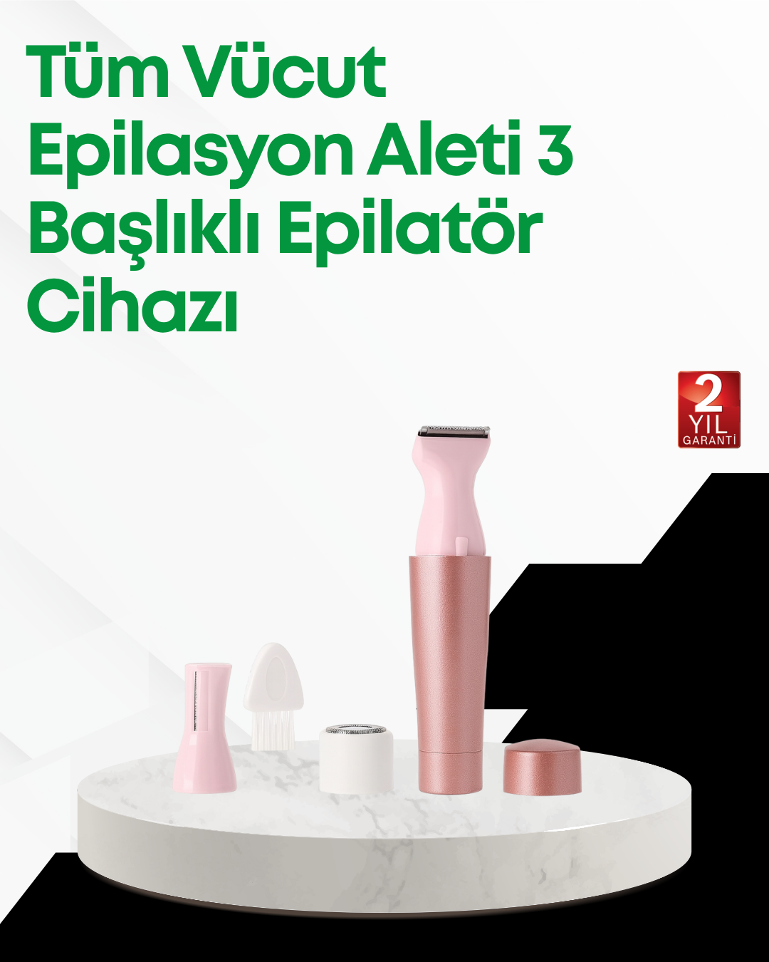 Yüz ve Beden İçin Portatif Tüy Alma Cihazı - Lisinya