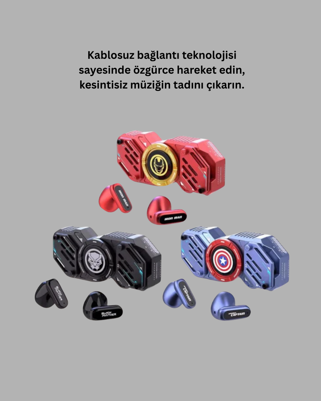 Bluetooth Titreşimli Kulaklık Gürültü Önleyici Mikrofonlu 2025 Model - Lisinya