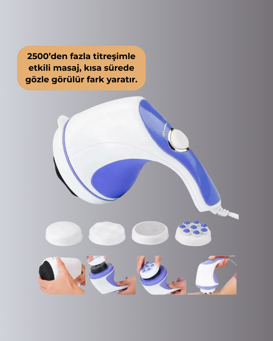 Selülit ve Sıkılaştırıcı Masaj Cihazı – Çok Fonksiyonlu - Lisinya Selülit ve Sıkılaştırıcı Masaj Cihazı – Çok Fonksiyonlu - Lisinya