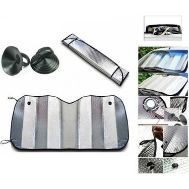 Araç Ön Cam Güneşlik Katlanabilir UV Koruma Ford Focus Renault Megane Skoda Superb Honda Civic - Lisinya