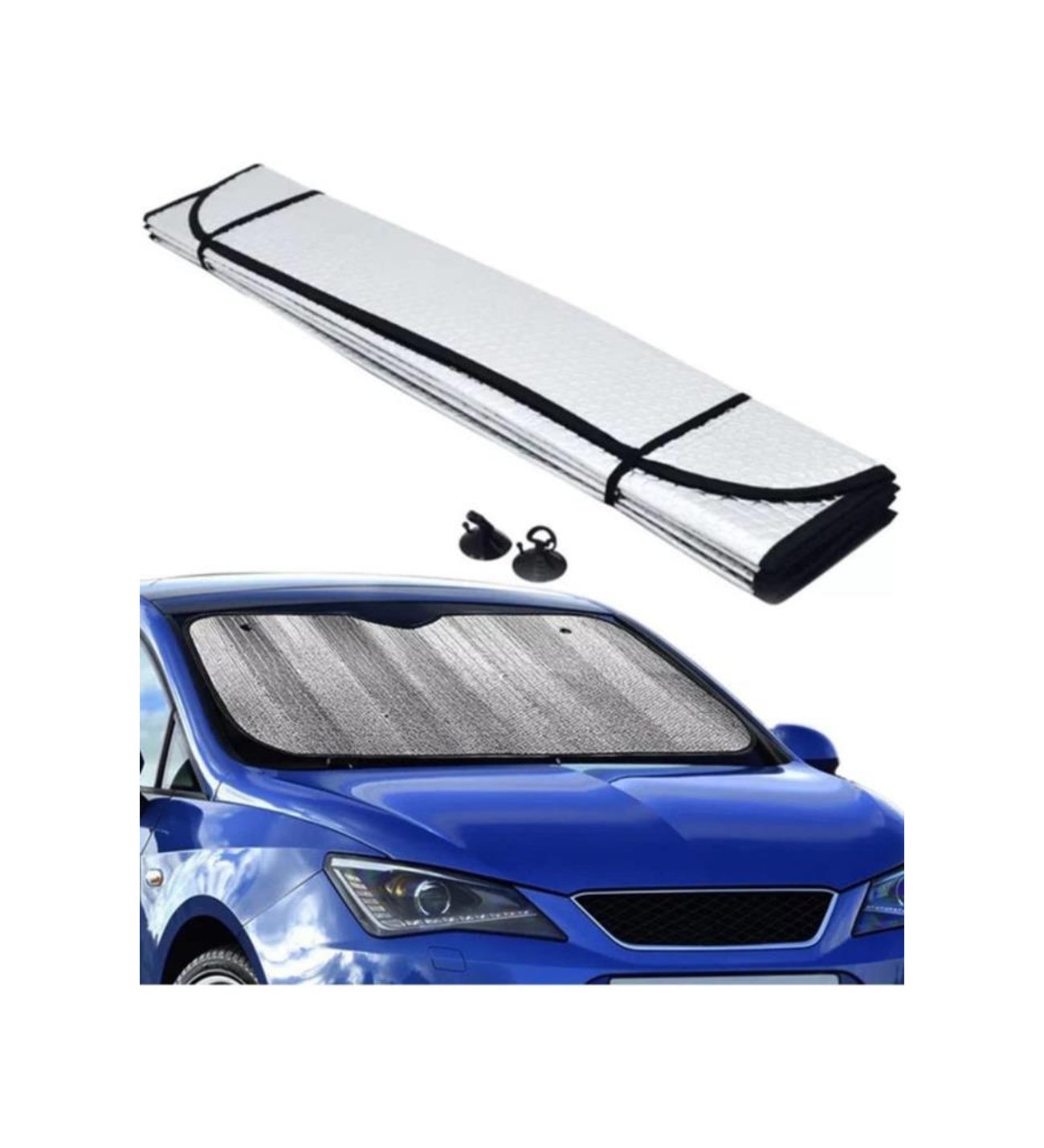 Isı ve UV Koruyucu Oto Ön Cam Güneşlik Dacia Duster Peugeot 3008 Skoda Superb Nissan Qashqai - Lisinya