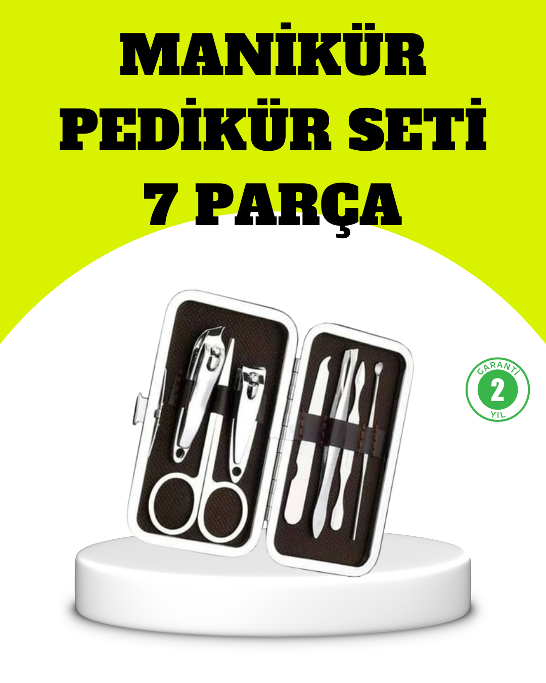 Paslanmaz Çelik Kişisel Bakım Seti – 7 Parça - Lisinya Paslanmaz Çelik Kişisel Bakım Seti – 7 Parça - Lisinya