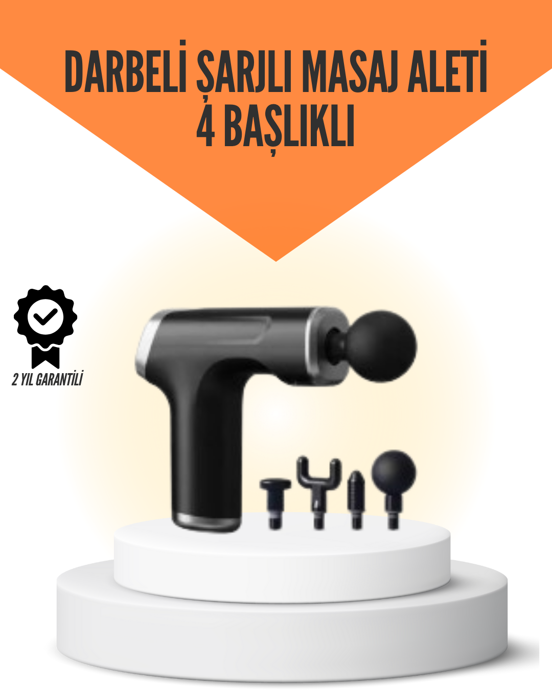 Sessiz Çalışan Taşınabilir Kas Masaj Aleti - Lisinya