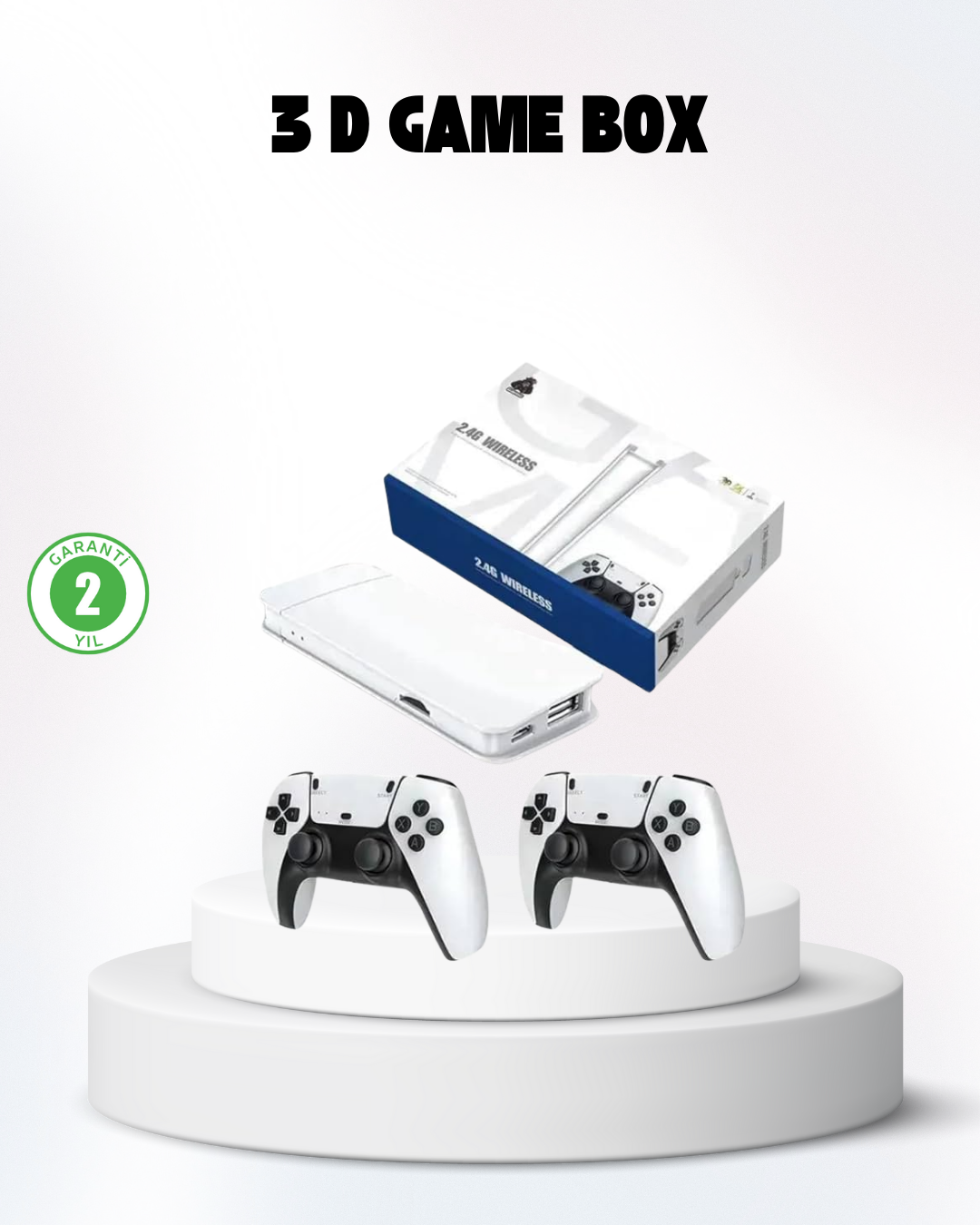 HDMI ve Kablosuz Kontrolcülü 20.000 Oyunlu Retro Oyun Konsolu - Lisinya