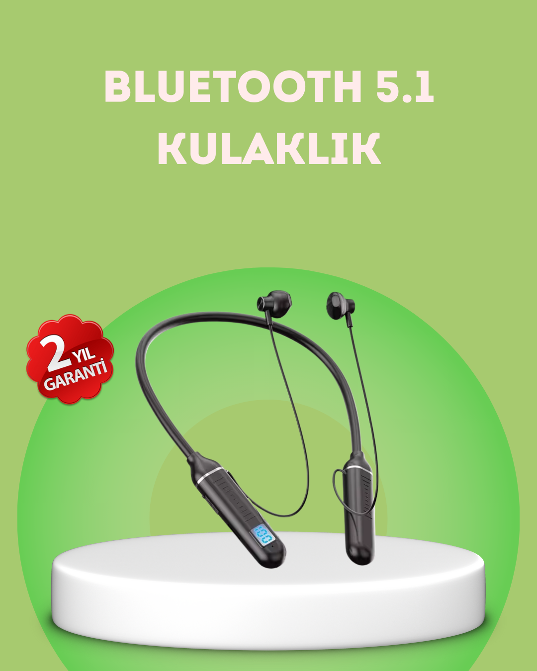 Gürültü Azaltmalı Mikrofonlu Kablosuz Bluetooth Kulaklık - Lisinya