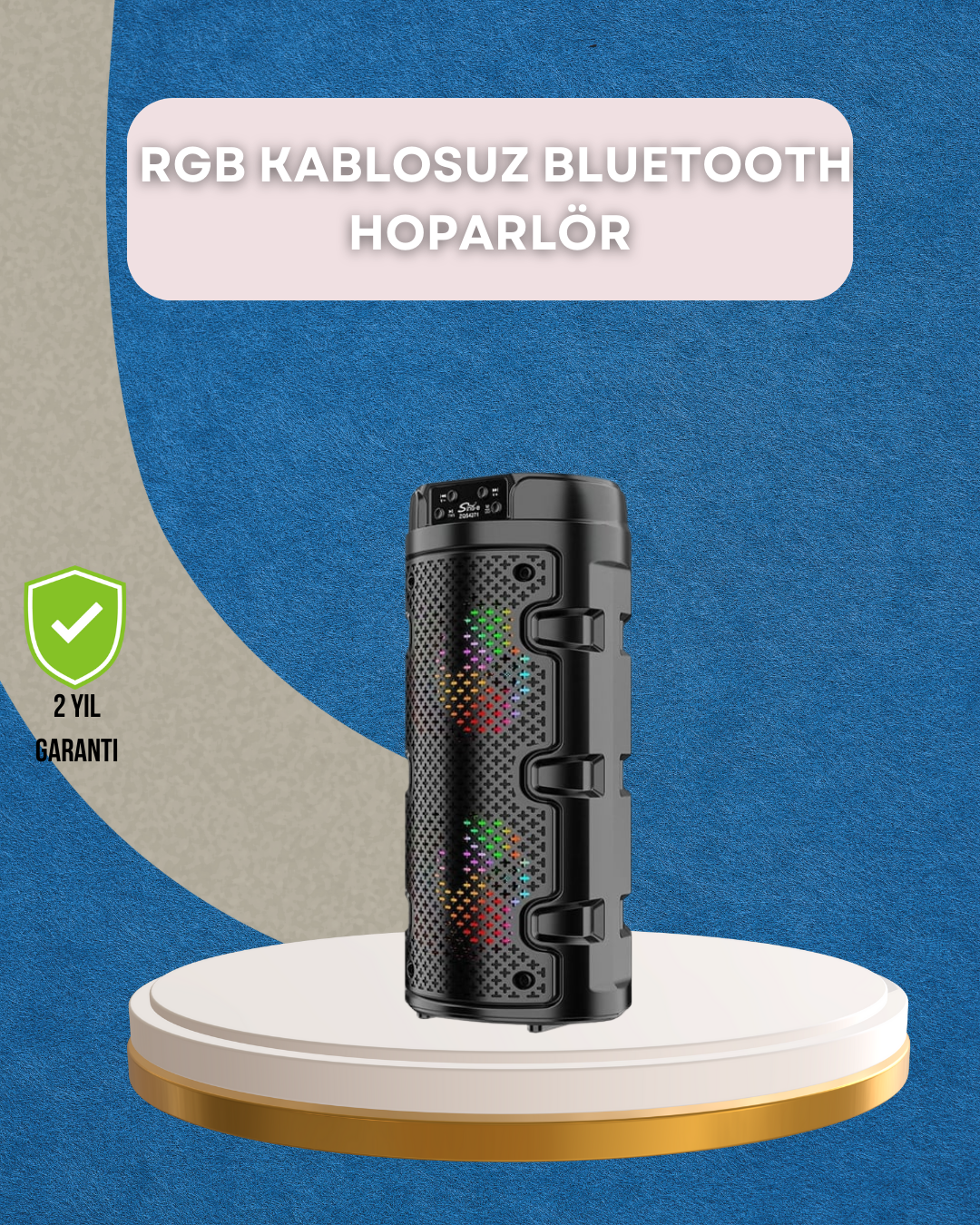 USB, SD Kart ve AUX Girişli Taşınabilir Hoparlör - Lisinya