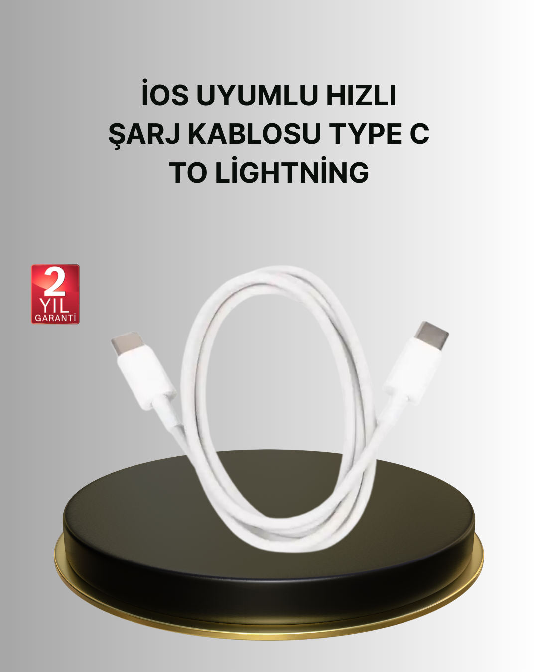 Yüksek Hızlı 30W 5.0A Type-C Kablo Şarj - Lisinya