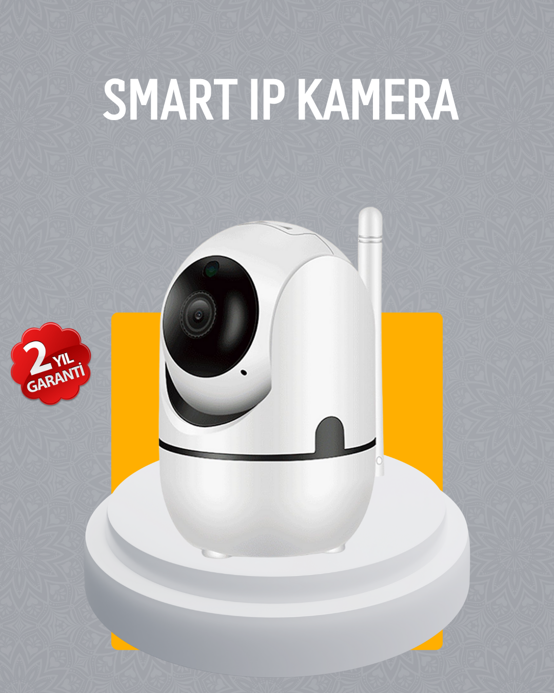 Ev ve Ofis İçin Kompakt Tasarımlı Kablosuz Kamera - Lisinya
