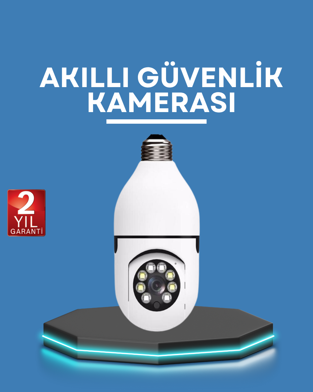 Akıllı Güvenlik Kamerası Full HD Görüntü ve Gece Görüş Özellikli - Lisinya Akıllı Güvenlik Kamerası Full HD Görüntü ve Gece Görüş Özellikli - Lisinya