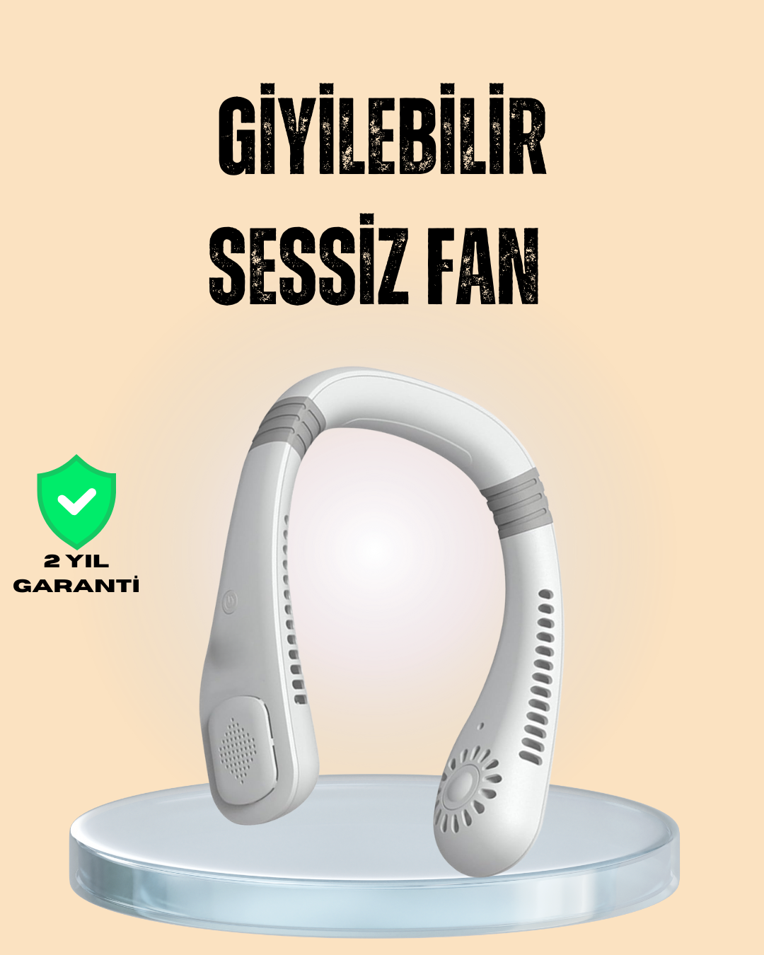 Esnek Silikon Tasarımlı Taşınabilir Kişisel Fan - Lisinya Esnek Silikon Tasarımlı Taşınabilir Kişisel Fan - Lisinya