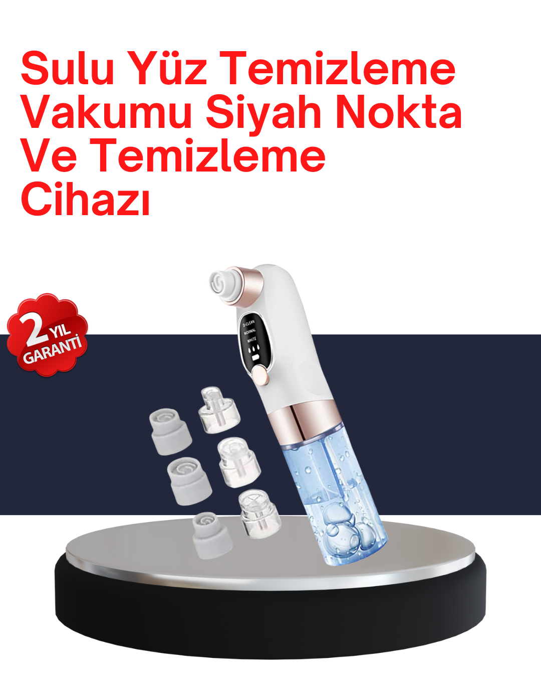 Evde Kolay Kullanım İçin Şarjlı Siyah Nokta Temizleme Aleti - Lisinya Evde Kolay Kullanım İçin Şarjlı Siyah Nokta Temizleme Aleti - Lisinya
