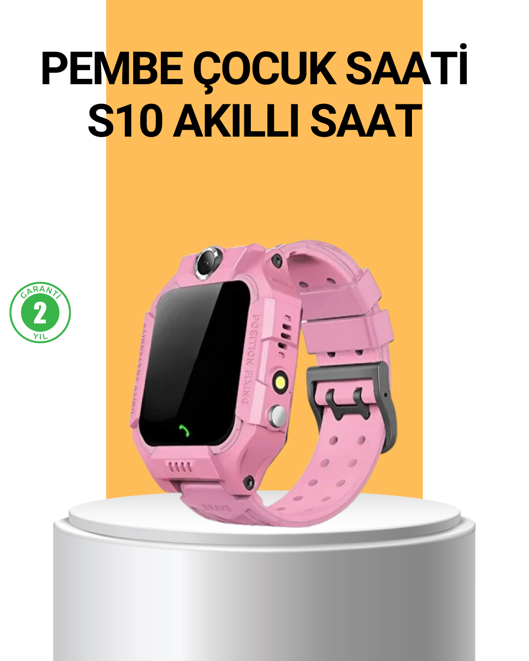 S10 Akıllı Çocuk Saati Anlık Konum ve Sesli Mesaj Destekli - Lisinya