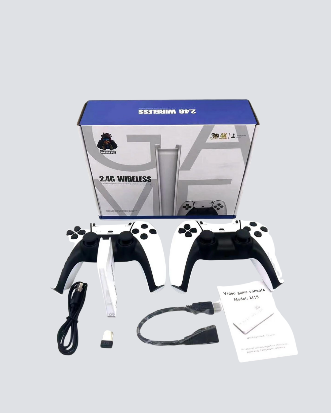 20.000 Yüklü Oyunlu Kablosuz Retro Oyun Konsolu 4K Destekli - Lisinya