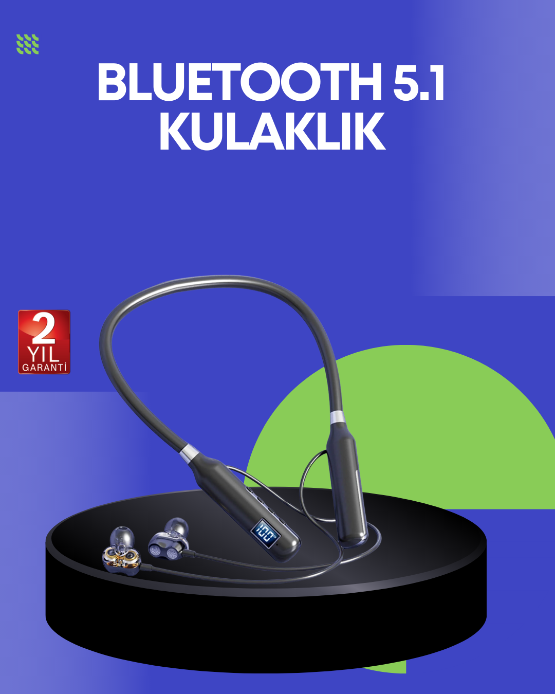 Ergonomik Tasarımlı IPX4 Suya Dayanıklı Bluetooth Kulaklık - Lisinya