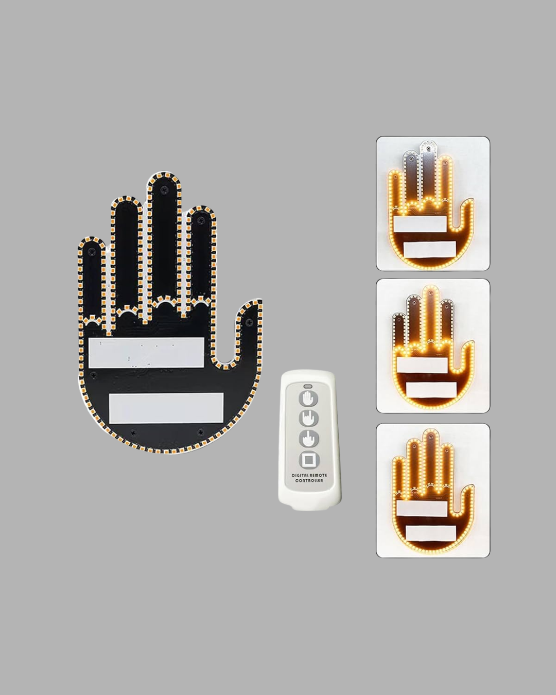 Araç İçin Eğlenceli LED El İşareti Işığı - Lisinya