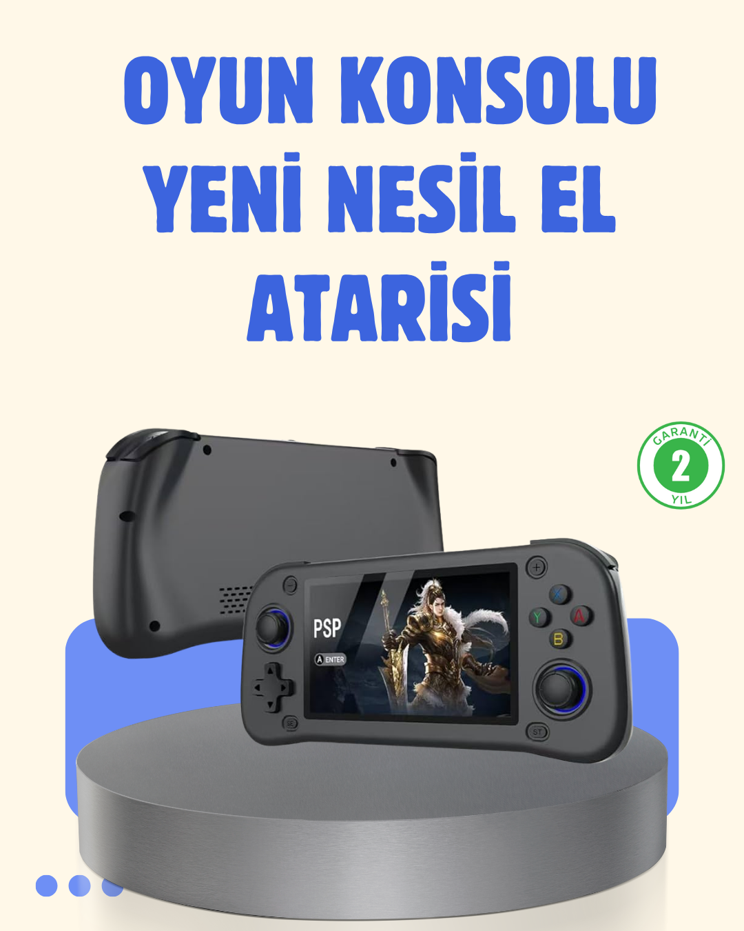 4.3 İnç IPS Ekranlı Taşınabilir Oyun Konsolu 64GB 10000 Oyun - Lisinya