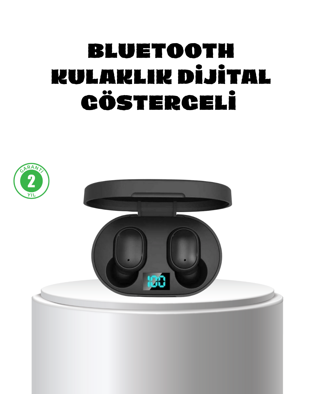 ANC Bluetooth Kulaklık – Suya ve Tere Dayanıklı, Uzun Pil Ömürlü, Mikrofonlu Kablosuz Kulaklık - Lisinya