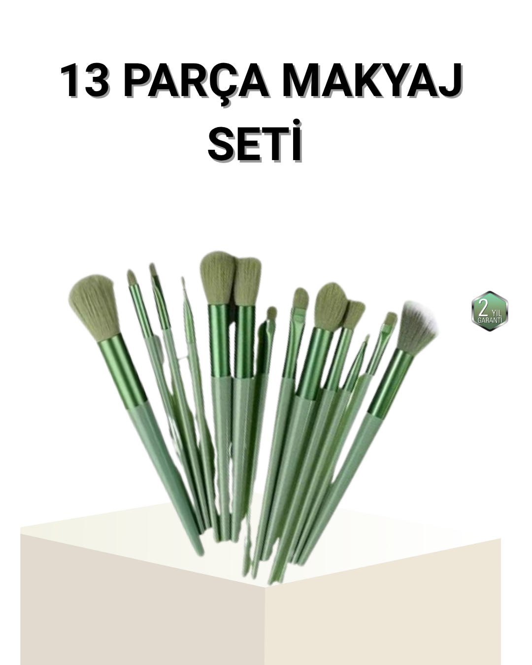 13’lü Profesyonel Makyaj Fırça Seti – Yumuşak Sentetik Kıllı, Tüm Cilt Tiplerine Uygun - Lisinya