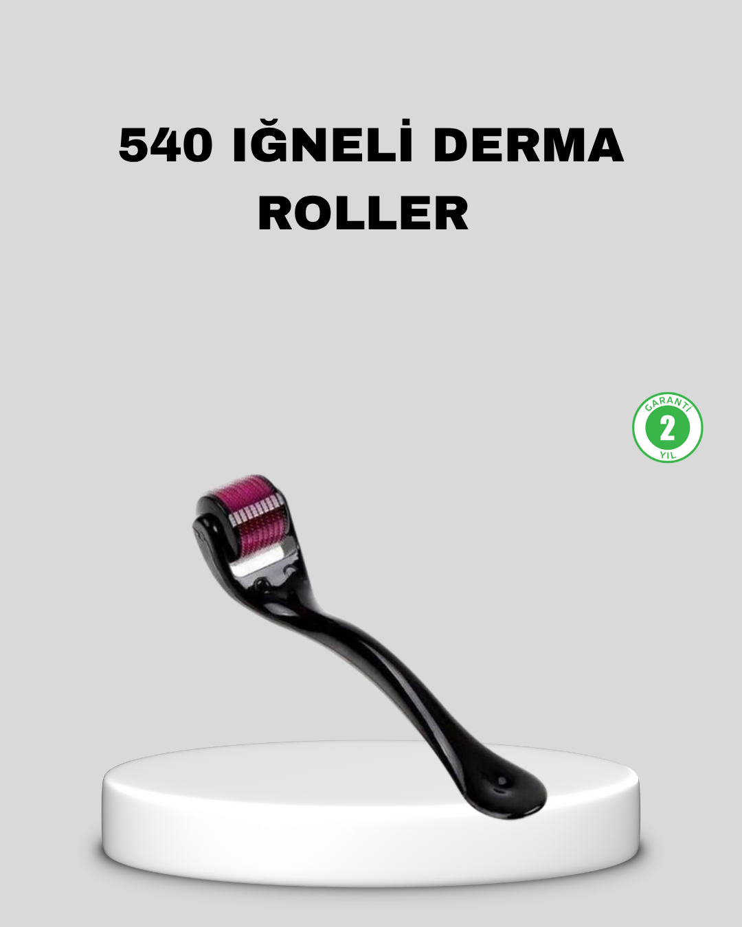 Derma Roller Titanyum İğneli Cilt Yenileyici – Akne ve Kırışıklık Karşıtı - Lisinya Derma Roller Titanyum İğneli Cilt Yenileyici – Akne ve Kırışıklık Karşıtı - Lisinya