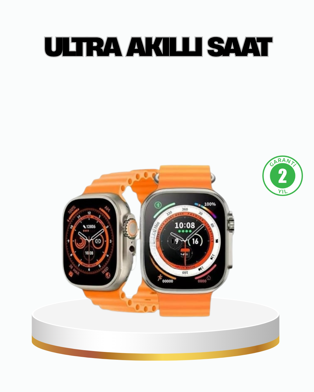 Kordonlu Akıllı Saat – Sesli Görüşme, GPS, Nabız ve Uyku Takibi - Lisinya